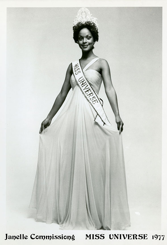 Janelle Comminssiong Miss Universe 1977