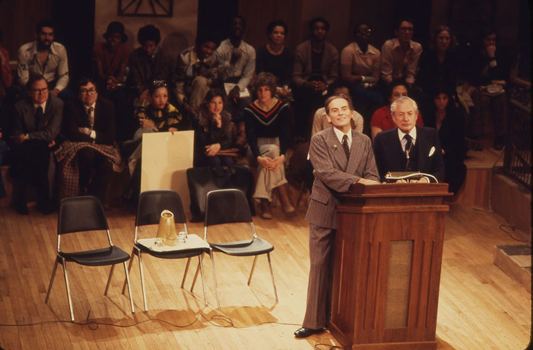 Pierre Cardin with Robert L. Green, 1976